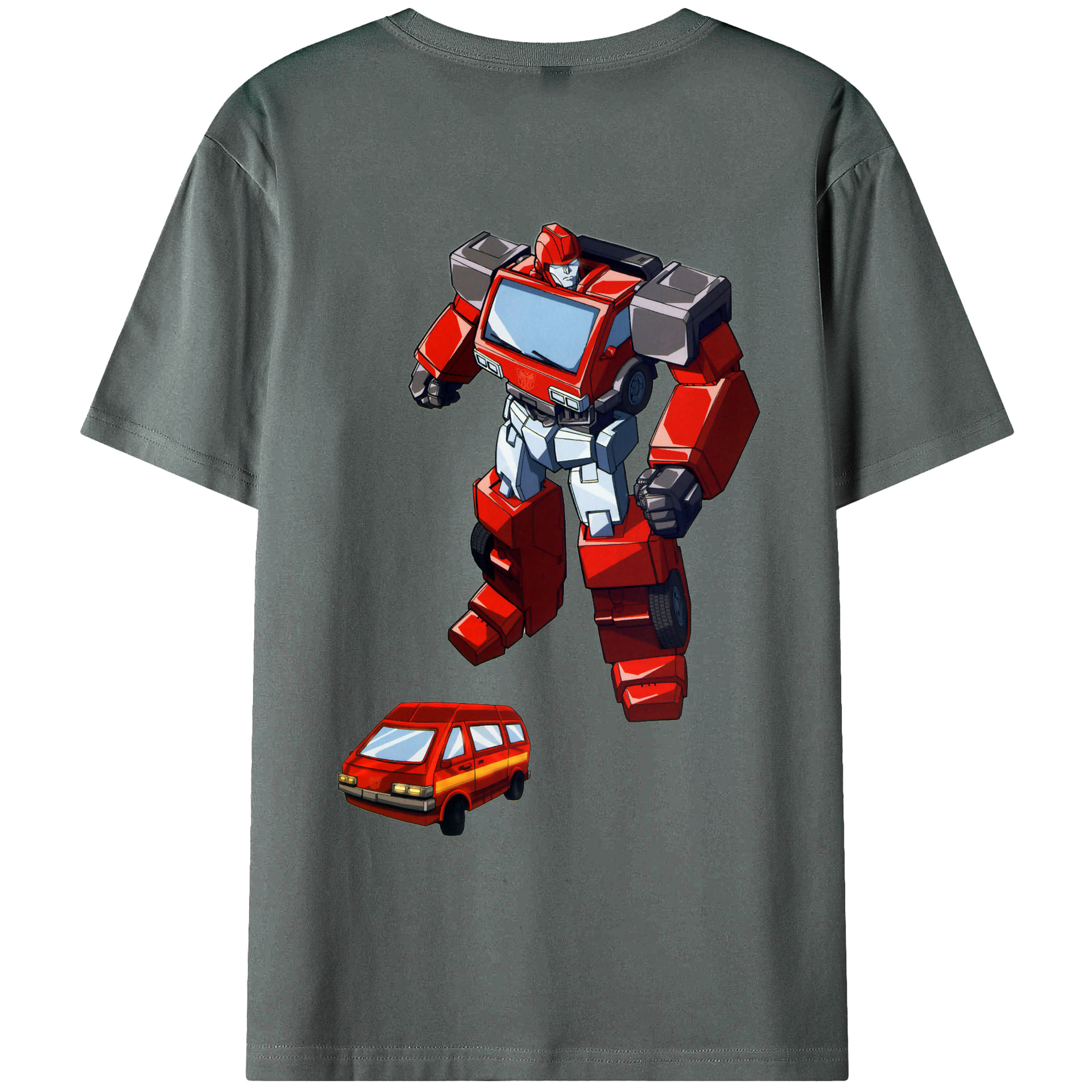 （画像用）  綿100％ メンズ半袖Tシャツ（バックプリント） 通気性
